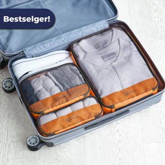 Go Travel pakkeposer til koffert (Triple Pack)