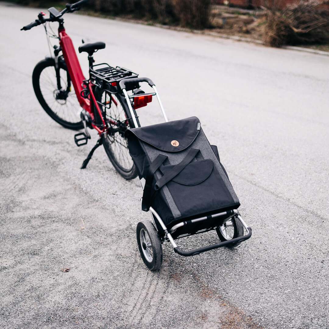Andersen Shopper trillebag til sykkel.