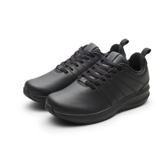 GaitLine Track Leather - Black/Black/Matte