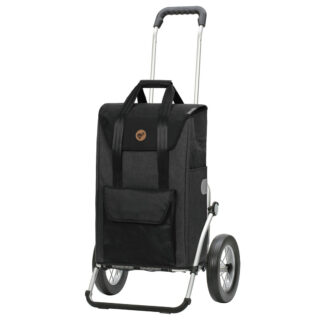 Andersen Royal Shopper Senta 2.0 Trillebag m/ store hjul 49L, svart