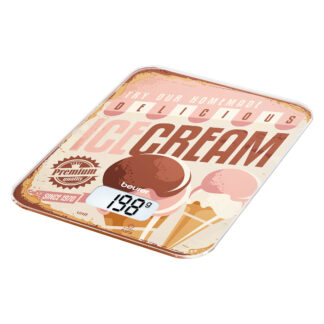 Beurer KS 19 Digital kjøkkenvekt, ice cream