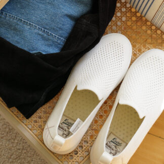 Kastel Stavern Merino Slip-on Fritidssko, Hvit