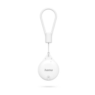 HAMA Bluetooth sporingsbrikke til Apple «Hvor er»-appen, hvit