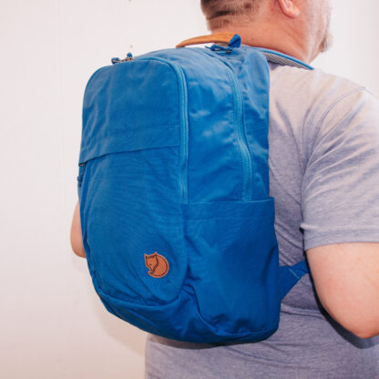 Fjällräven Räven 20L Ryggsekk – Lake Blue - Bilde 2