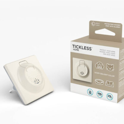 Miteless Home kjemikaliefri middbeskyttelse med ultralyd, beige - Bilde 5