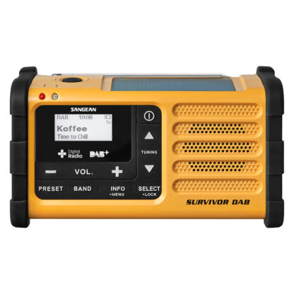 Sangean MMR-88 bærbar nødradio med sveiv, solcelle, DAB+ og FM - Bilde 14