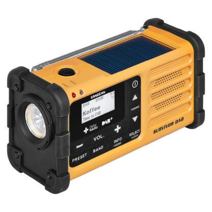 Sangean MMR-88 bærbar nødradio med sveiv, solcelle, DAB+ og FM - Bilde 15