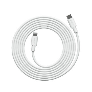 Avolt Cable 1 USB-C til Lightning ladekabel 2m, hvit