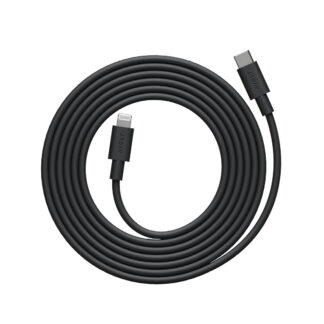 Avolt Cable 1 USB-C til Lightning ladekabel 2m, sort