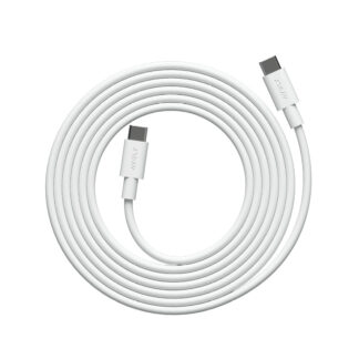 Avolt Cable 1 USB-C til USB-C ladekabel 2m, hvit