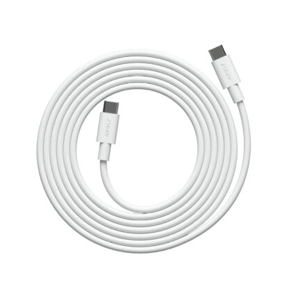 Avolt Cable 1 USB-C til USB-C ladekabel 2m, hvit