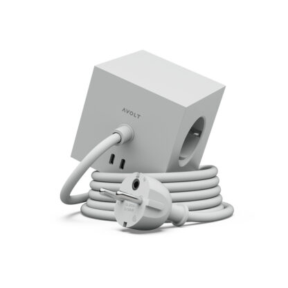 Avolt Square 1 USB-C skjøteledning, grå - Bilde 3