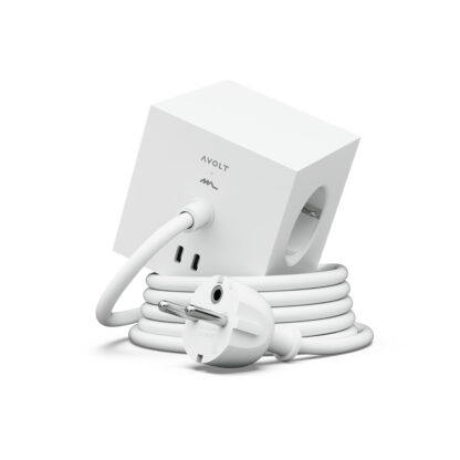 Avolt Square 1 USB-C skjøteledning, hvit - Bilde 2