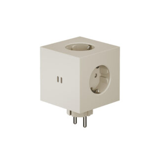 Avolt Square 2 USB-C stikkontakt, beige