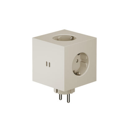 Avolt Square 2 USB-C stikkontakt, beige