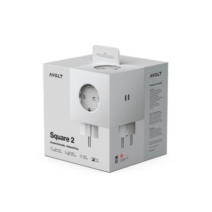 Avolt Square 2 USB-C stikkontakt, grå - Bilde 2