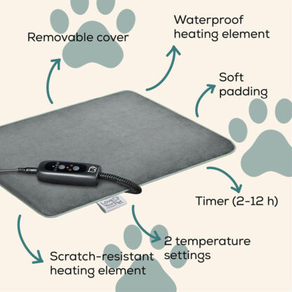 Beurer PP 210 Lilli varmematte for hund, katt og smådyr, 41 × 34 cm - Bilde 5