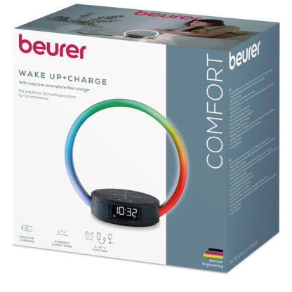 Beurer WL 65 Wake up+Charge vekkerklokke med lys og trådløs lader - Bilde 25