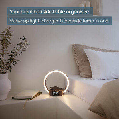 Beurer WL 65 Wake up+Charge vekkerklokke med lys og trådløs lader - Bilde 2