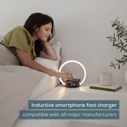 Beurer WL 65 Wake up+Charge vekkerklokke med lys og trådløs lader - Bilde 5