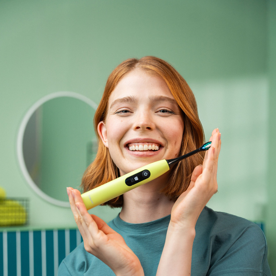 Beurer SC 50 Elektrisk tannbørste, gul - Bilde 12