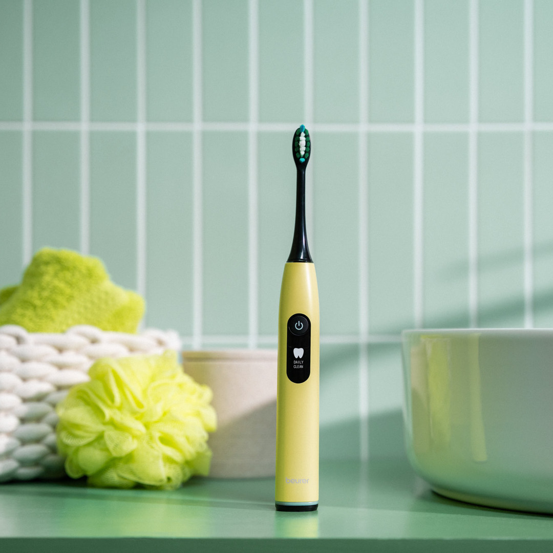 Beurer SC 50 Elektrisk tannbørste, gul - Bilde 13