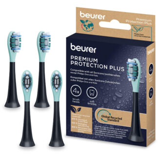 Beurer SC Premium Protection Plus Tannbørstehoder, 4-pakning