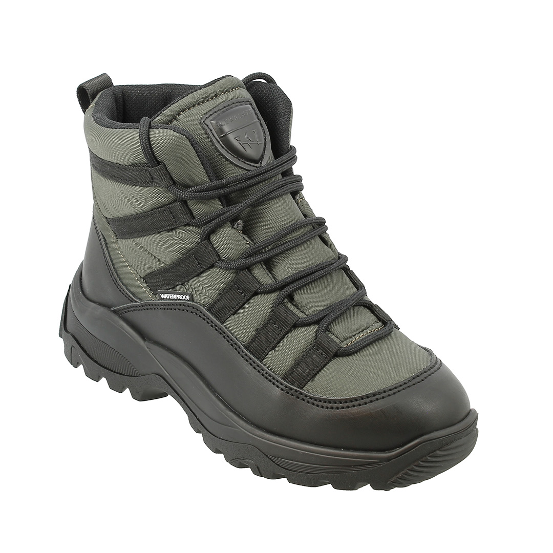 Høibo ICEWALKERS Eugene piggsko med vendbare pigger, grønn