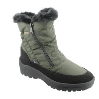 Høibo ICEWALKERS Madonna di Campiglio piggsko med vendbare pigger, grønn