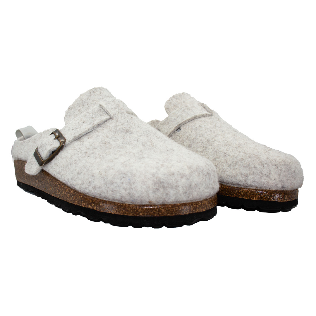 Livia Tøfler lysgrå farge.