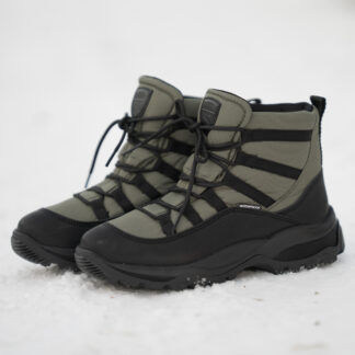 Høibo ICEWALKERS Eugene piggsko med vendbare pigger, grønn