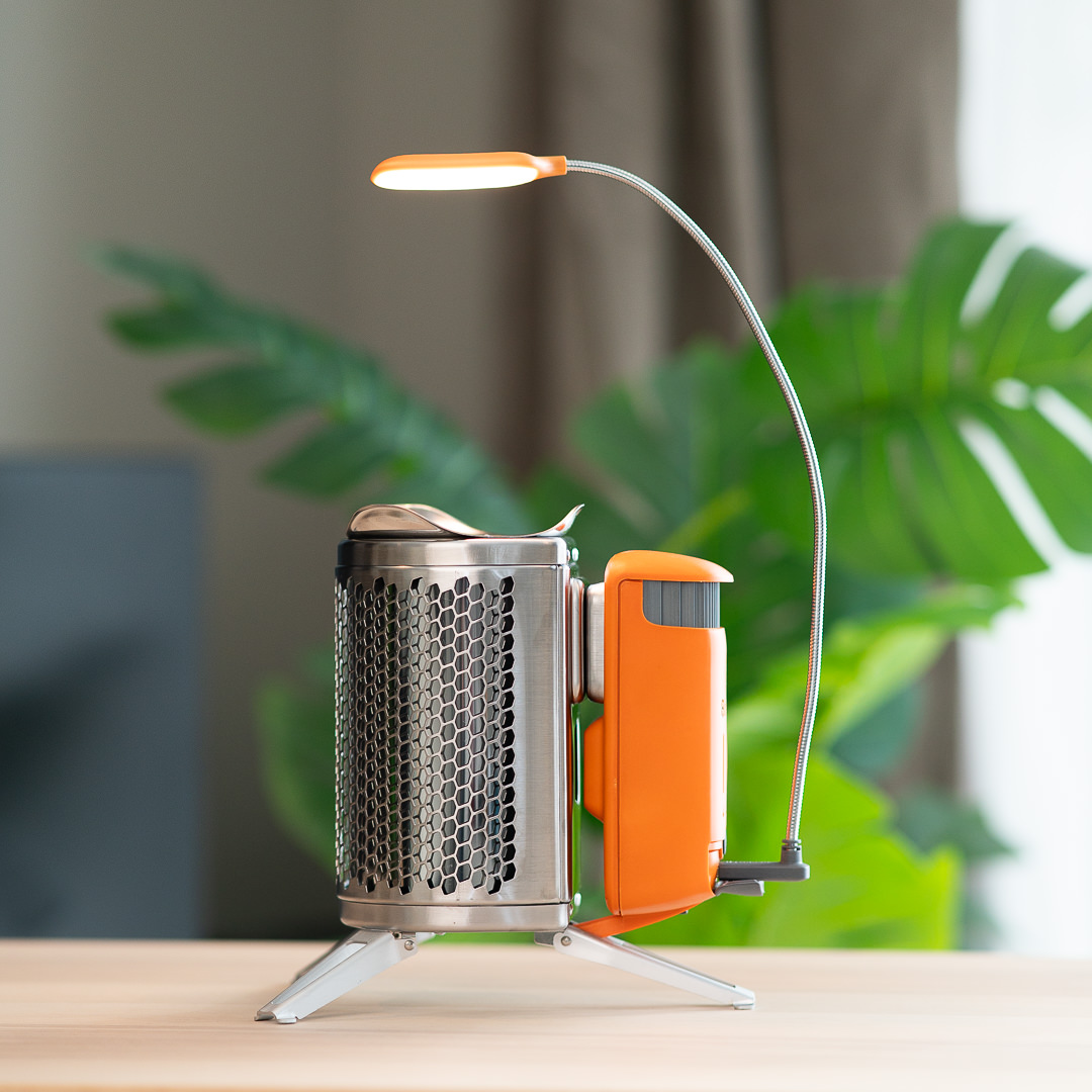 BioLite CampStove 2+ komplett stormkjøkken m/grill, vannkoker og presskanne - Bilde 3