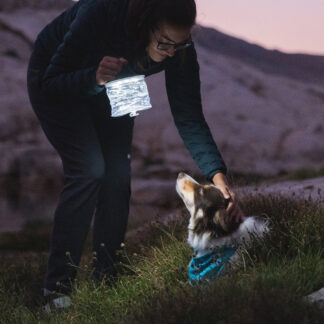 BioLite Luci solcelledrevet sammenleggbar lykt, transparent