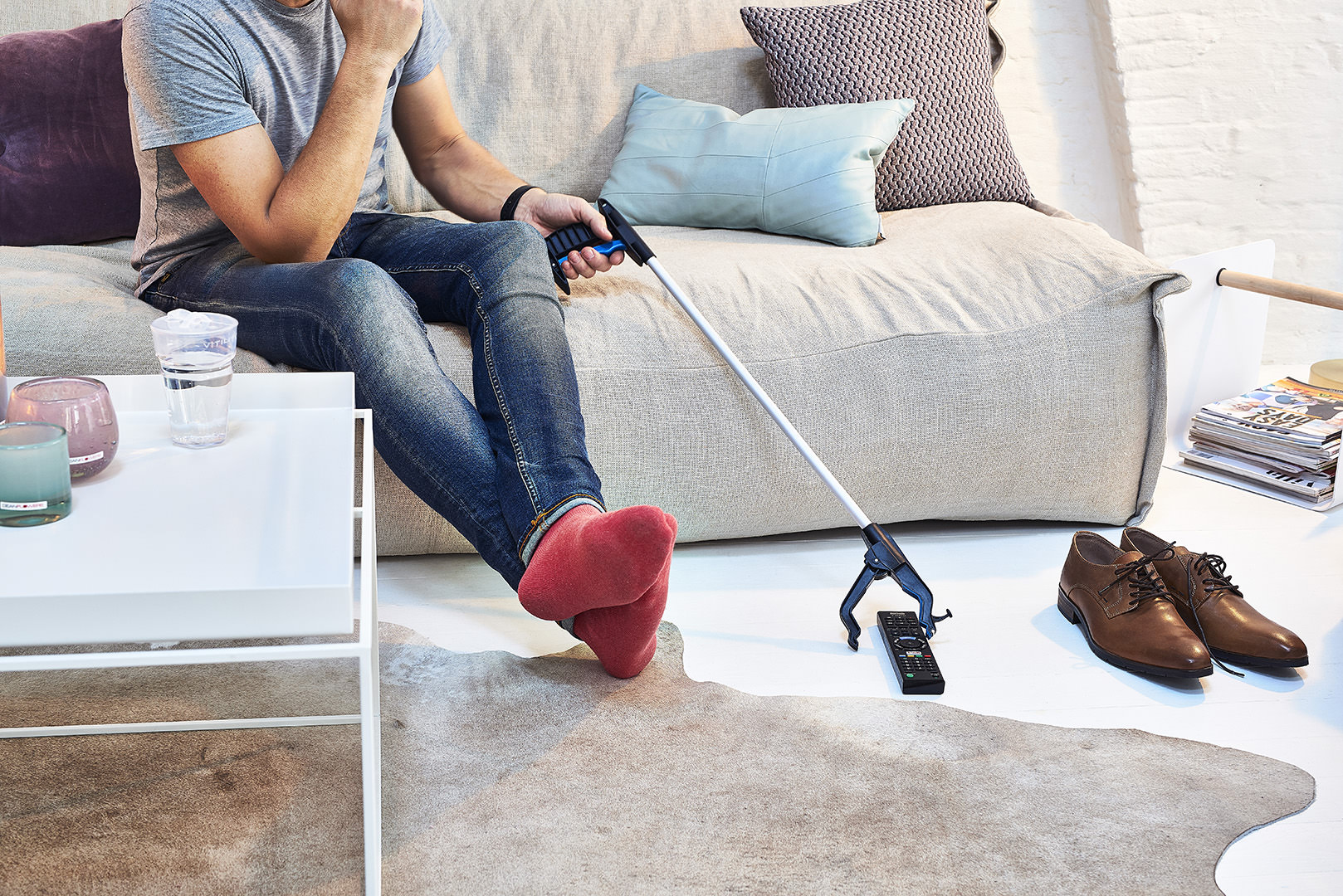 Vitility gripetang, plukker opp fjernkontroll