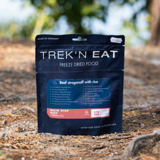Trek’n Eat Biff Stroganoff med ris turmat, frysetørket