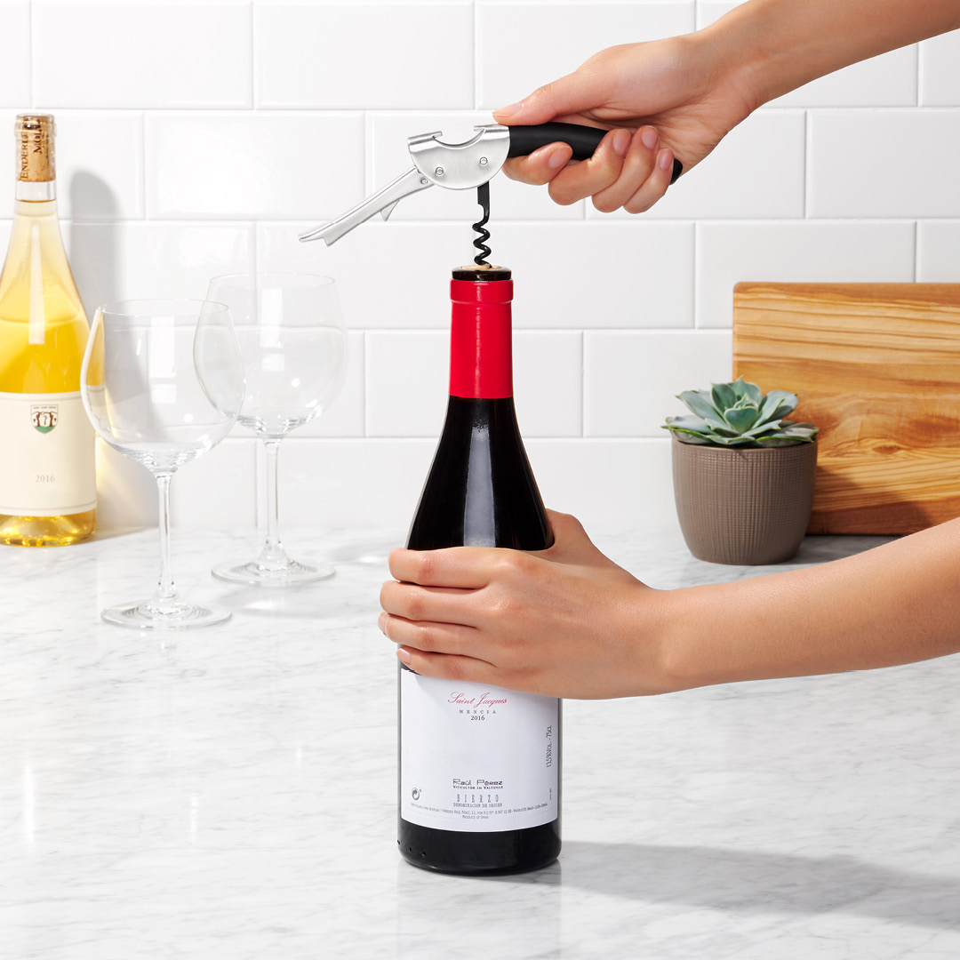 OXO vinopptrekker i stål - Bilde 5