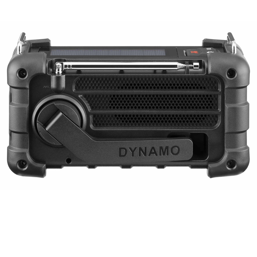 Sangean MMR-99 bærbar nødradio med sveiv, solcelle, DAB+, FM og Bluetooth, svart - Bilde 7