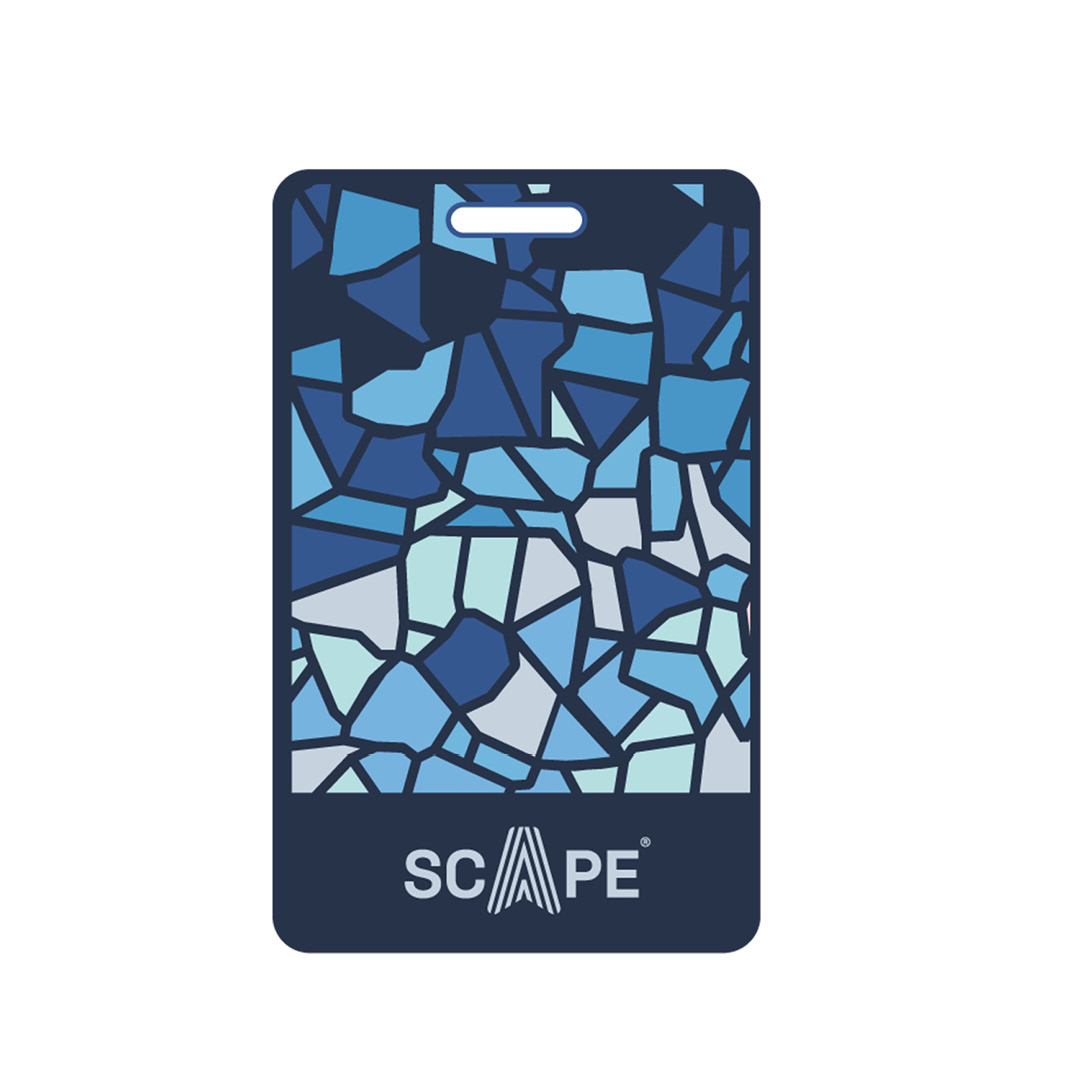 Scape Travel Bagasjelapp, blå - Bilde 2
