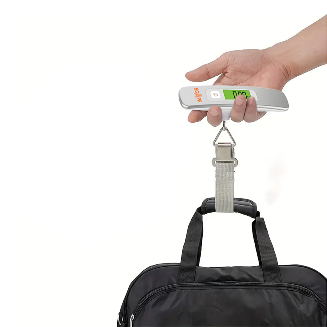 Scape Travel Digital bagasjevekt opptil 50 kg, sølv - Bilde 6
