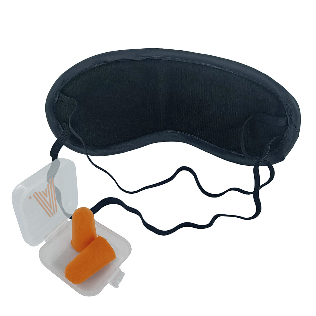 Scape Travel Sovemaske og gjenbrukbare ørepropper