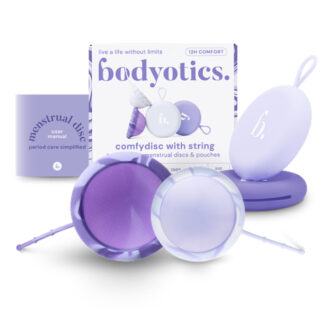 Bodyotics ComfyDisc mensdisk med snor, lilla