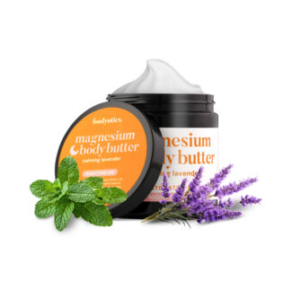 Bodyotics Magnesium Body Butter lavendel og mynte, 237 ml