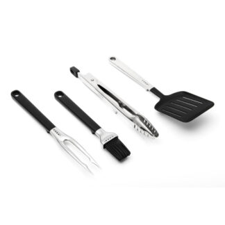 COBB grillbestikk-sett, 4 deler med veske