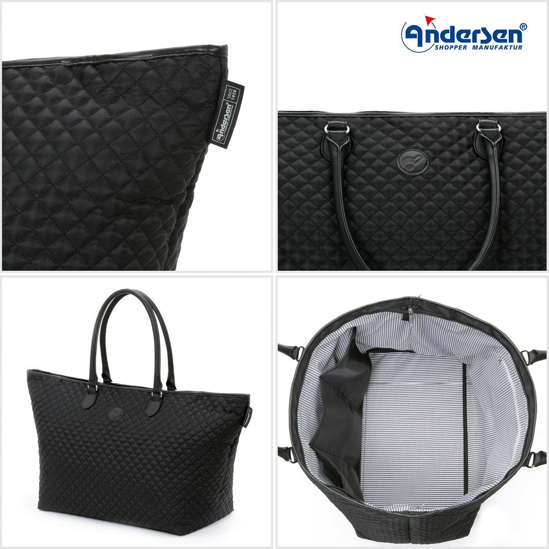 Andersen LISSA Reiseveske 43L, svart - Bilde 4