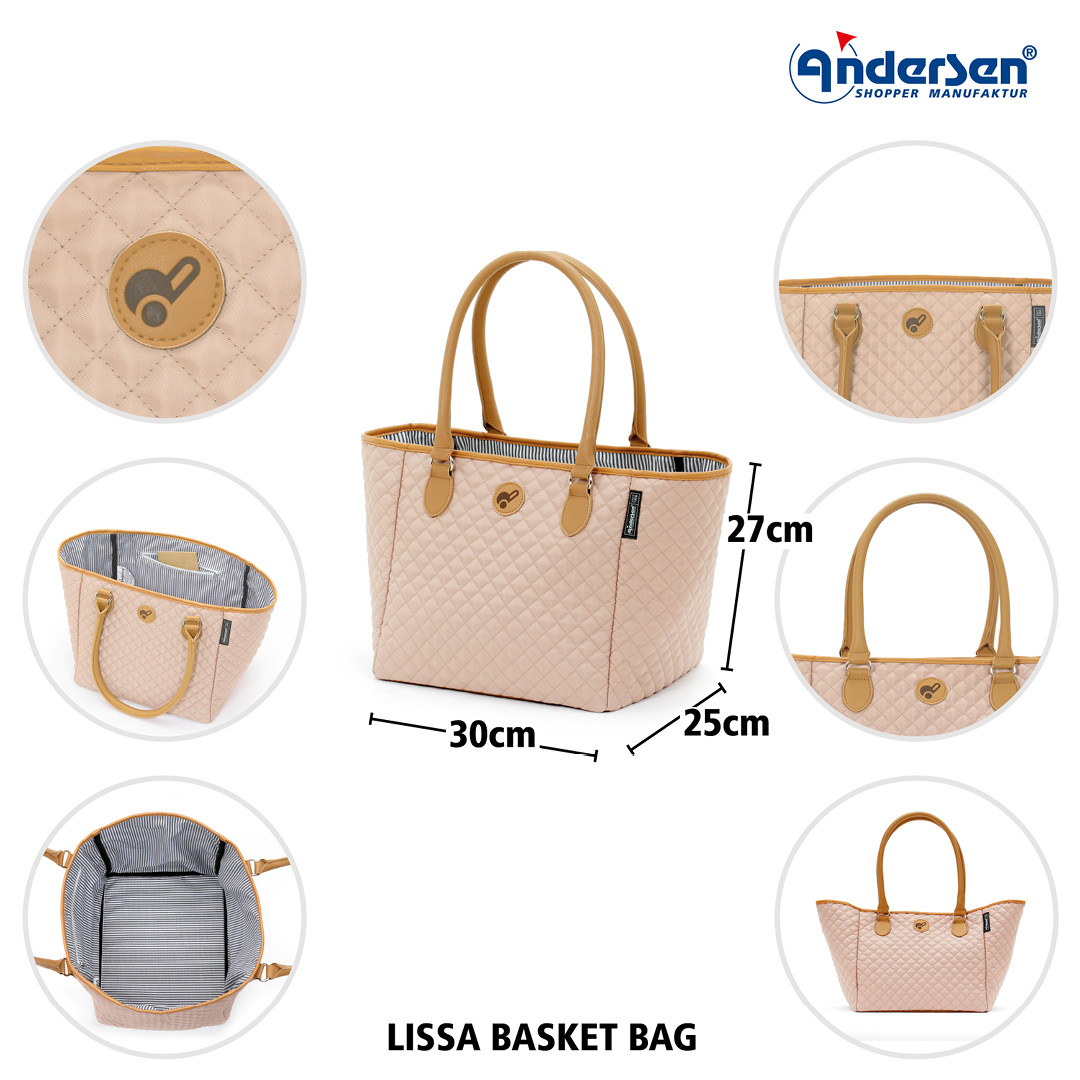 Andersen LISSA Veske 20L, sand - Bilde 3