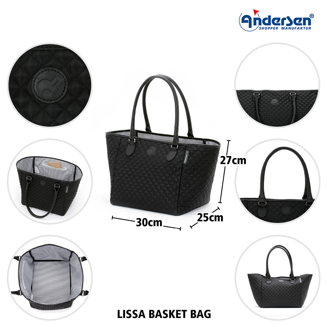 Andersen LISSA Veske 20L, svart - Bilde 4