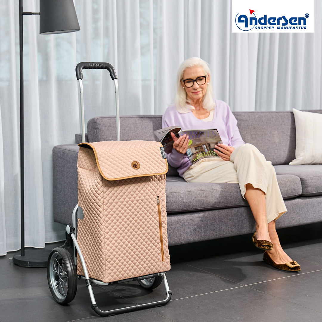 Andersen Royal Shopper LISSA Trillebag 43L, sand - Bilde 2