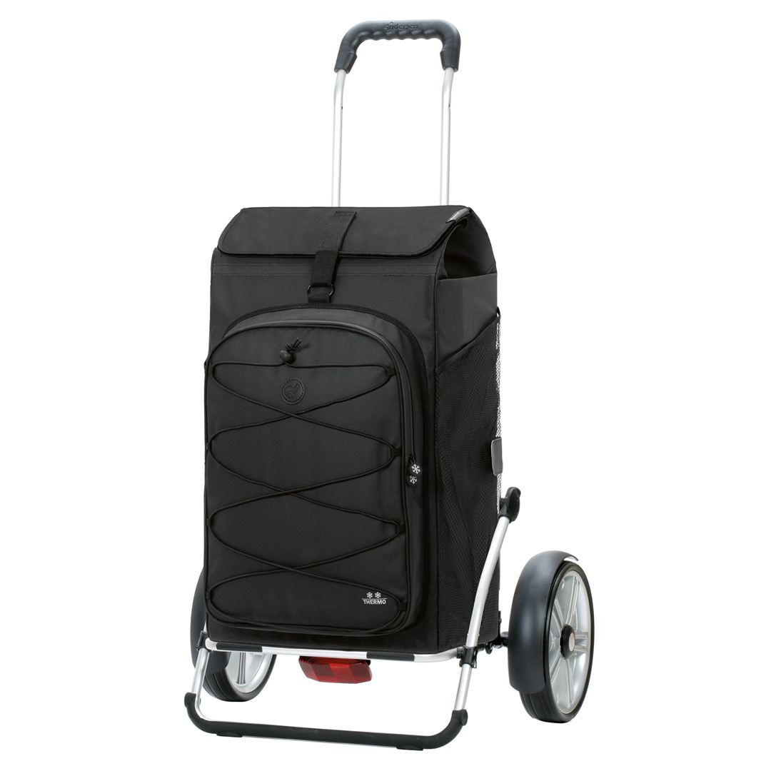 Andersen Royal Shopper Plus Fado 3.0 Trillebag 74L, svart