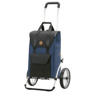 Andersen Royal Shopper Senta 2.0 Trillebag 49L, blå