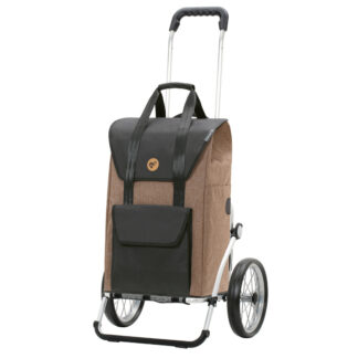 Andersen Royal Shopper Senta 2.0 Trillebag 49L, sand